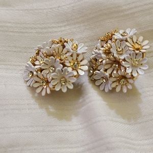 Kate apade flower earrings